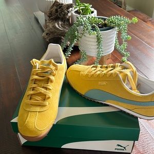 Puma Arizona Legends Sneakers New with Box, Bamboo-Mineral Blue-Gum